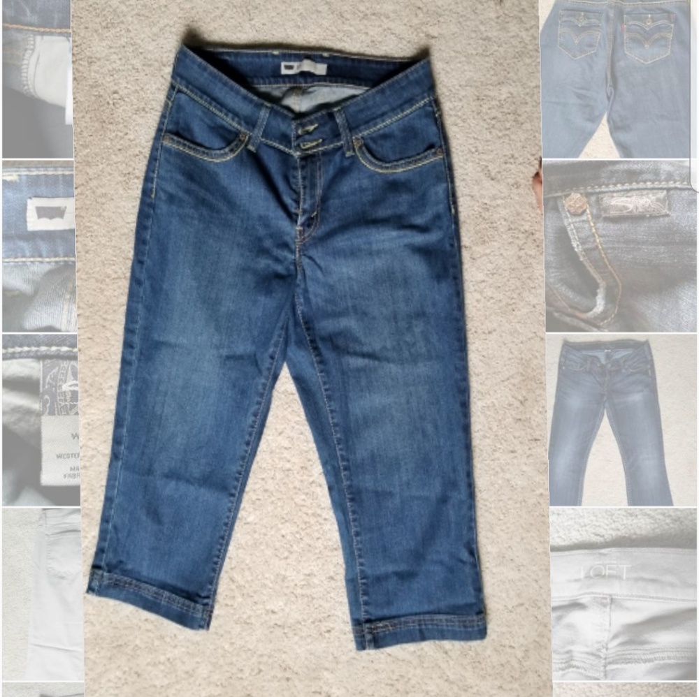 Levi's Cropped Jeans
